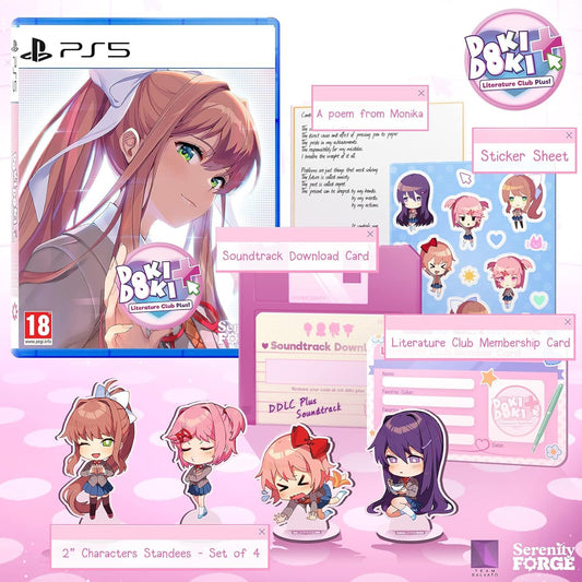 Doki Doki Literature Club! Plus PS5 + Goodies (Euro Import)