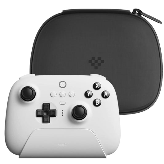 Control Inalámbrico Bluetooth 8BITDO Ultimate White + Bolso oficial