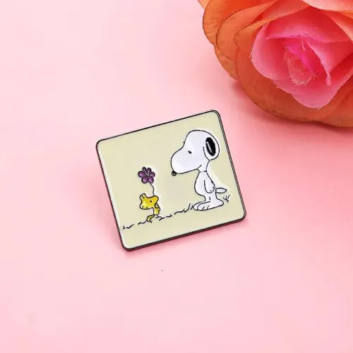 Pin Snoopy & Woodstock (Peanuts)