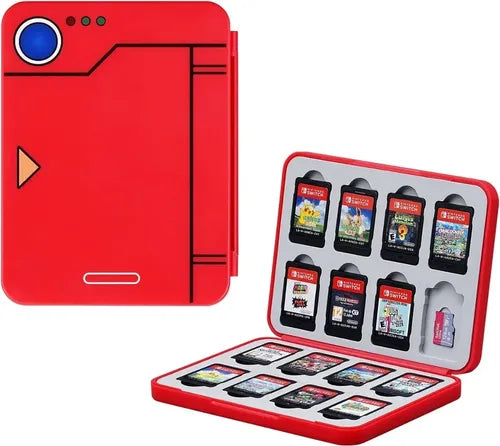 Estuche para 16 juegos de Nintendo Switch Pokedex