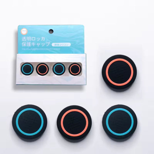 Set 4 protectores de analogo para Joy-con de Nintendo Switch 2 Blue/Red