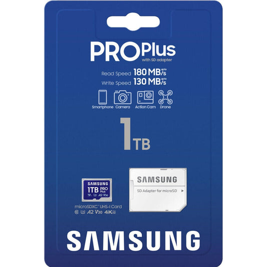 Micro SD 1 TB Samsung Pro Plus
