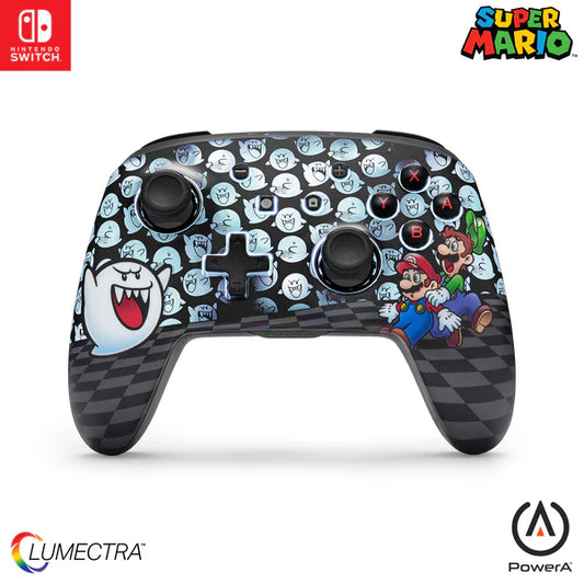 Control Inalambrico Nintendo Switch Super Mario Peek a Boo Lumectra PowerA