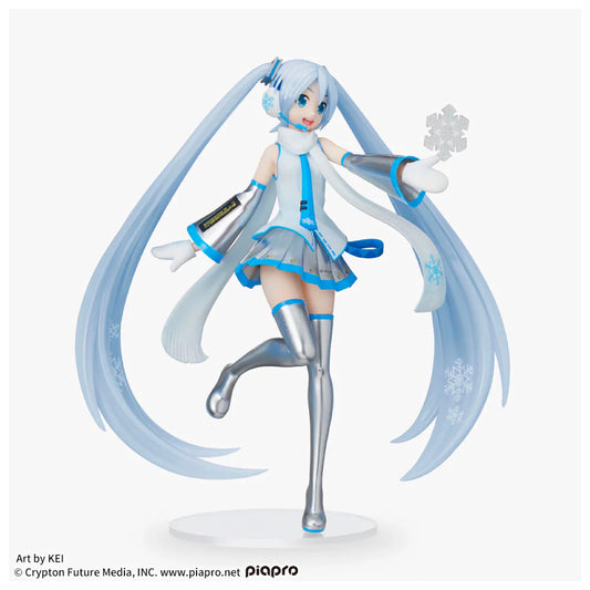 Figura Luminasta Hatsune Miku Snow Miku Sky Town Ver.
