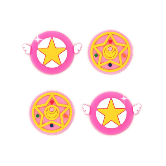 Set 4 Protectores de Análogo para Joy-Con Sakura / Sailor Moon