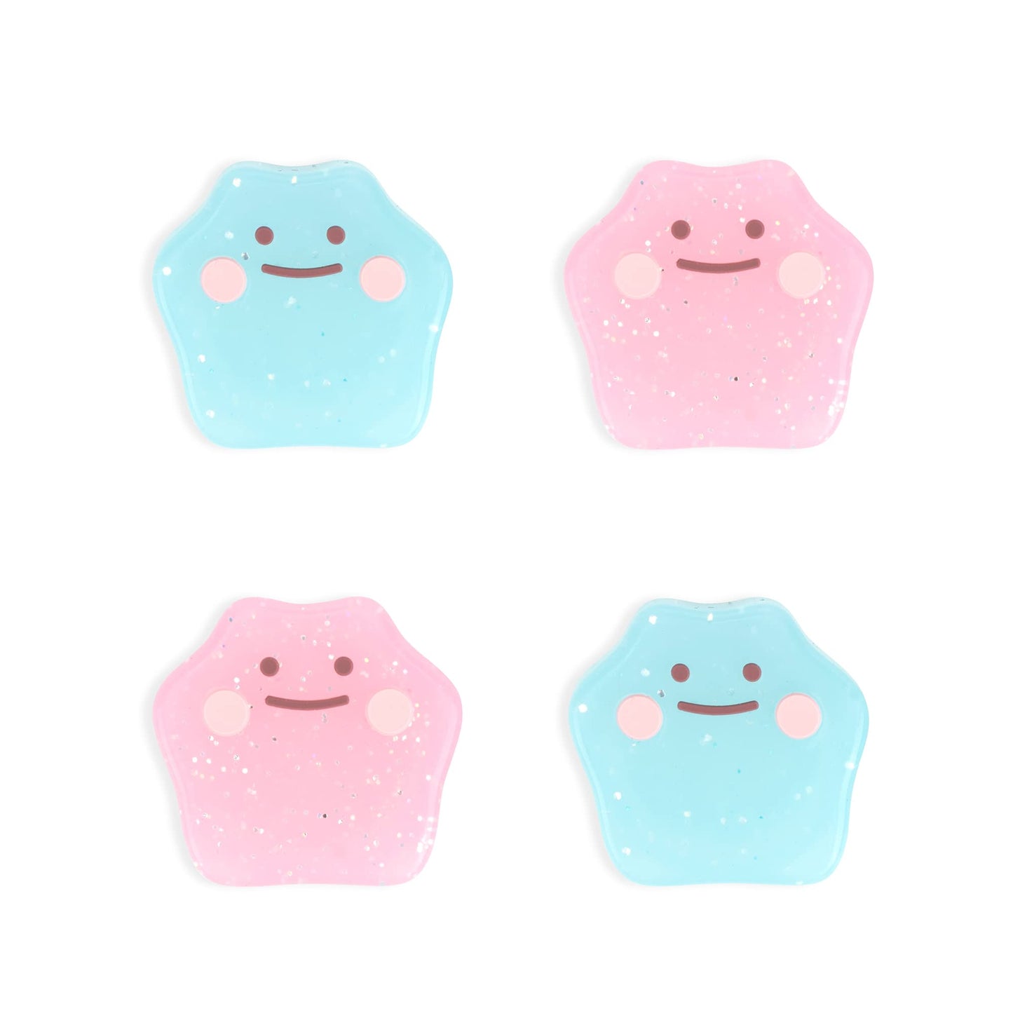 Set 4 Protectores de Análogo para Joy-Con Ditto (Pokemon)