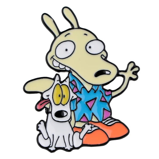 Pin Rocko y Spunky