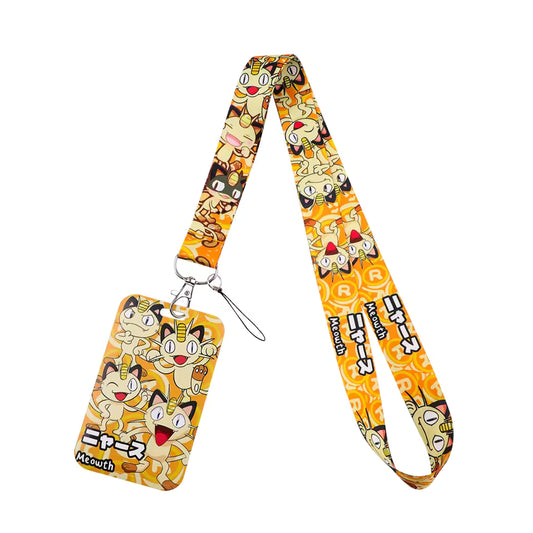 Lanyard + Porta Credencial Meowth