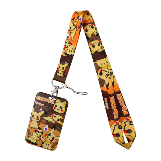 Lanyard + Porta Credencial Mimikyu