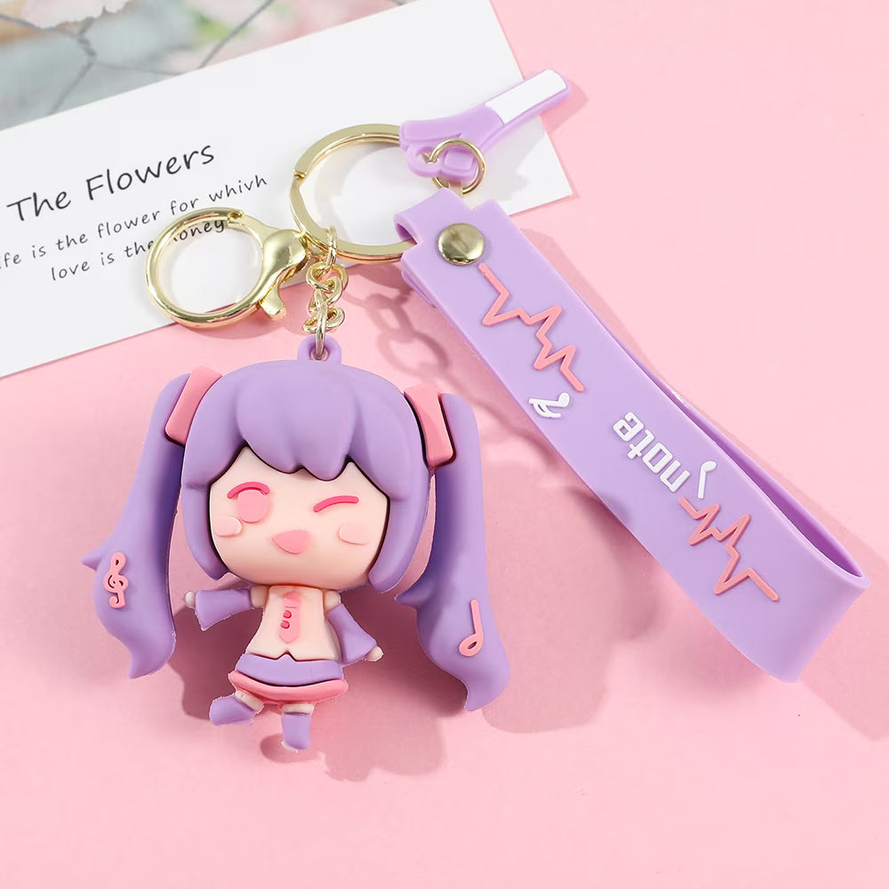 Llavero Purple Miku (Hatsune Miku)