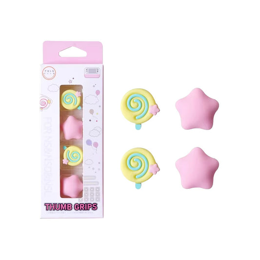 Set 4 Protectores de Análogos para Joy-Con Candy Star