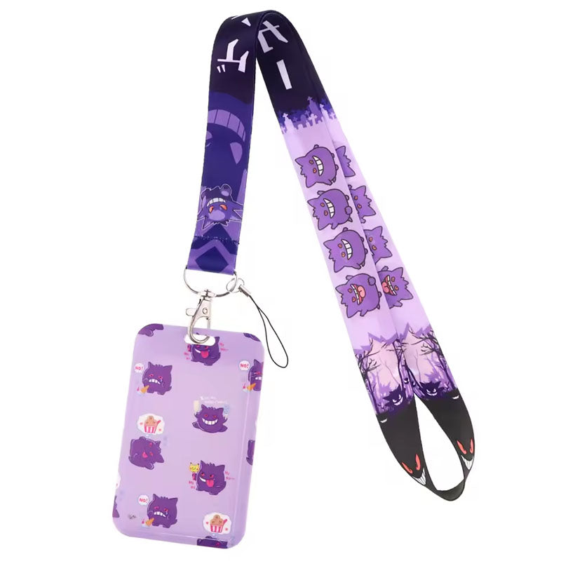 Lanyard + Porta Credencial Gengar