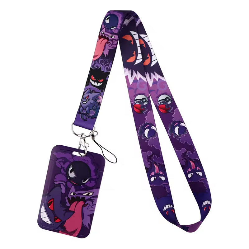 Lanyard + Porta Credencial Gengar Gastly Hunter