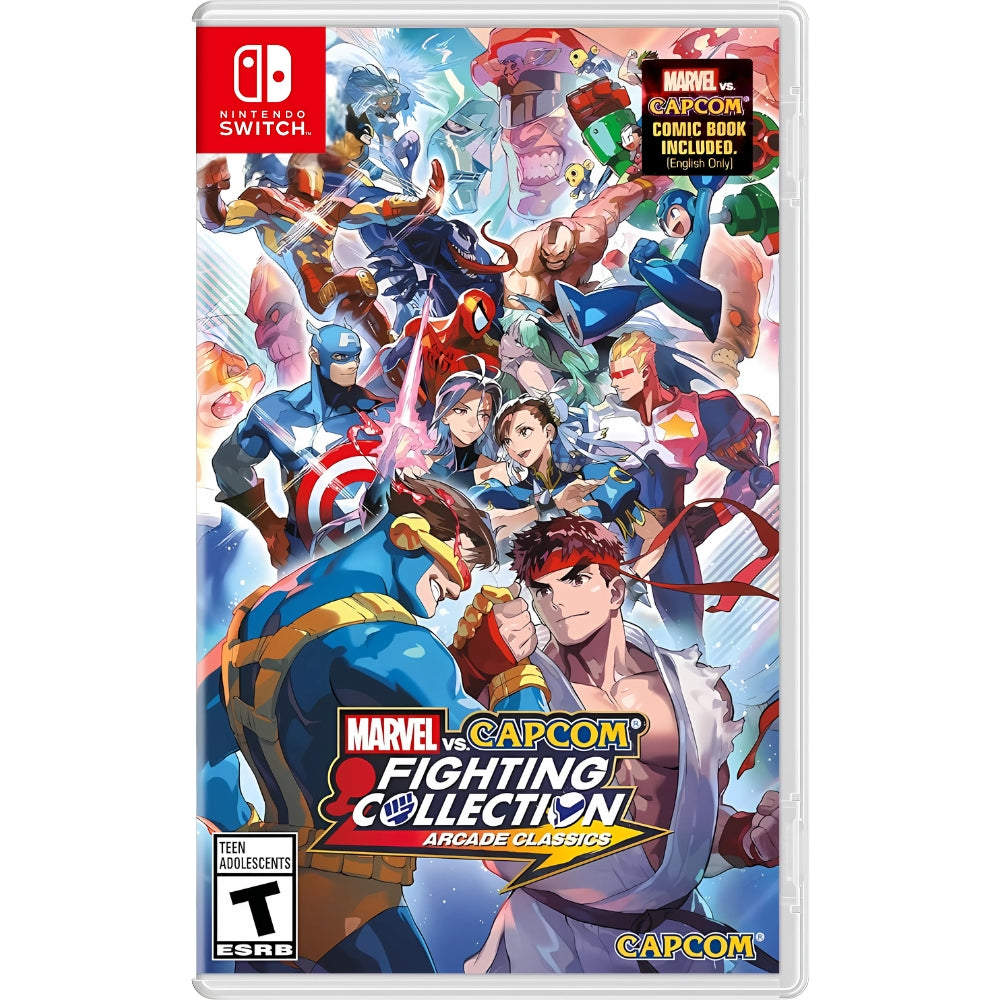 MARVEL vs. CAPCOM Fighting Collection: Arcade Classics NSW + Comic Book