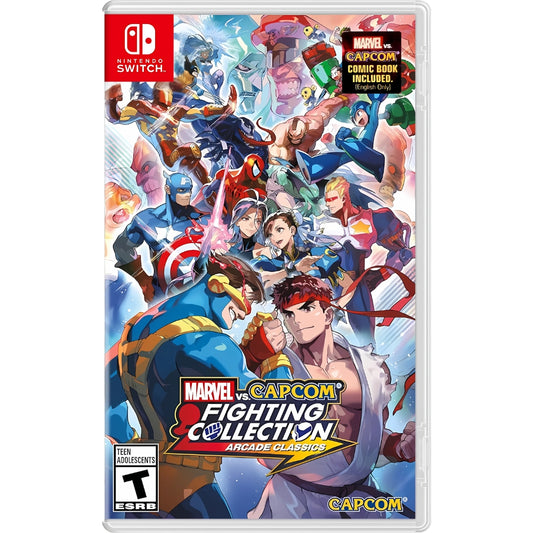MARVEL vs. CAPCOM Fighting Collection: Arcade Classics NSW + Comic Book