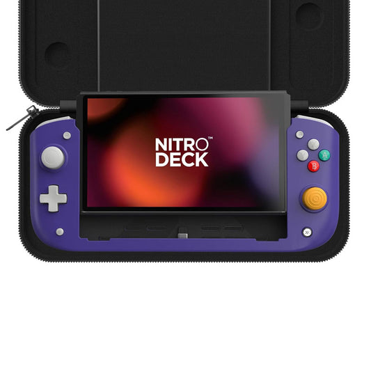 Handgrip Controller Nitro Deck Retro Purple + Bolso