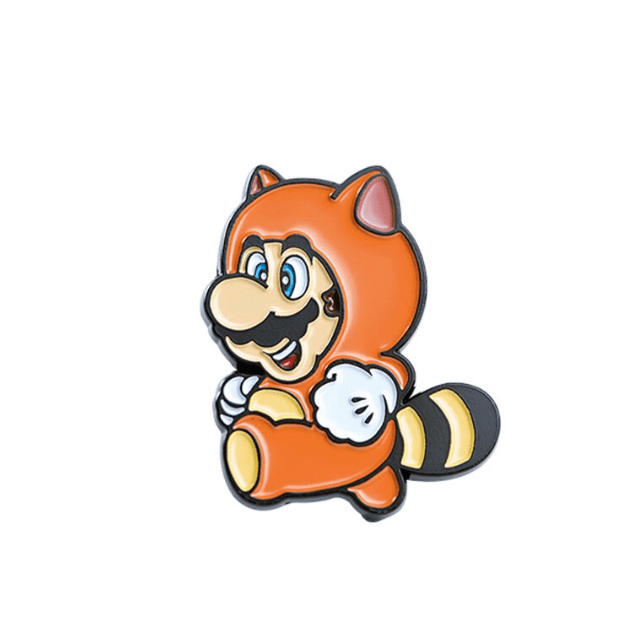 Pin Mario Mapache (Super Mario)