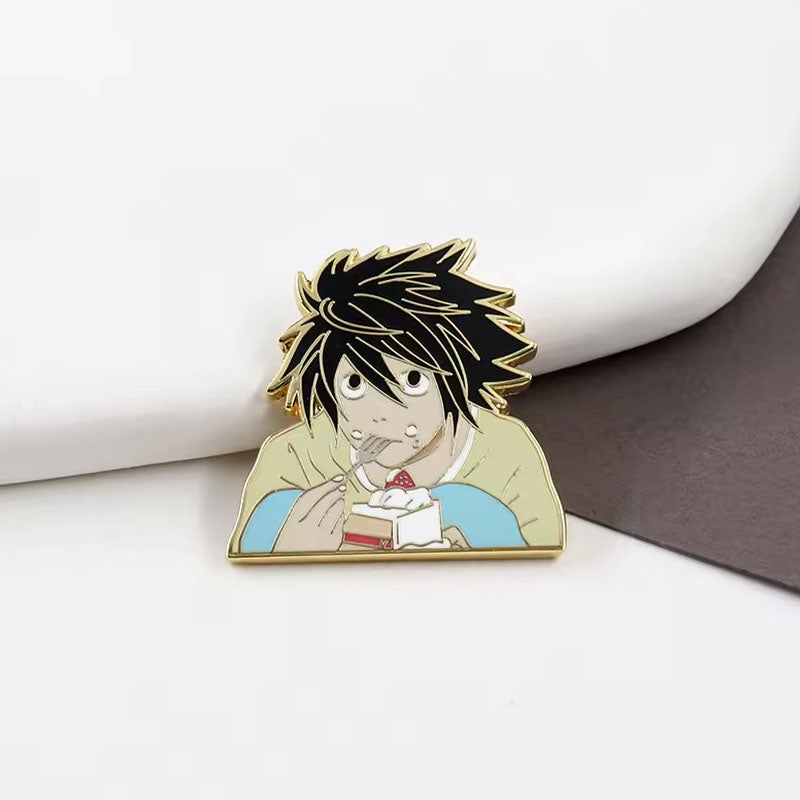 Pin Di Death Note Pin L (Death Note) – 8 BITS