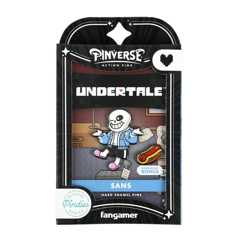 Pin Pack Sans Pinverse (Undertale)