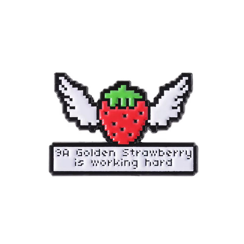 Pin Golden Strawberry (Celeste)