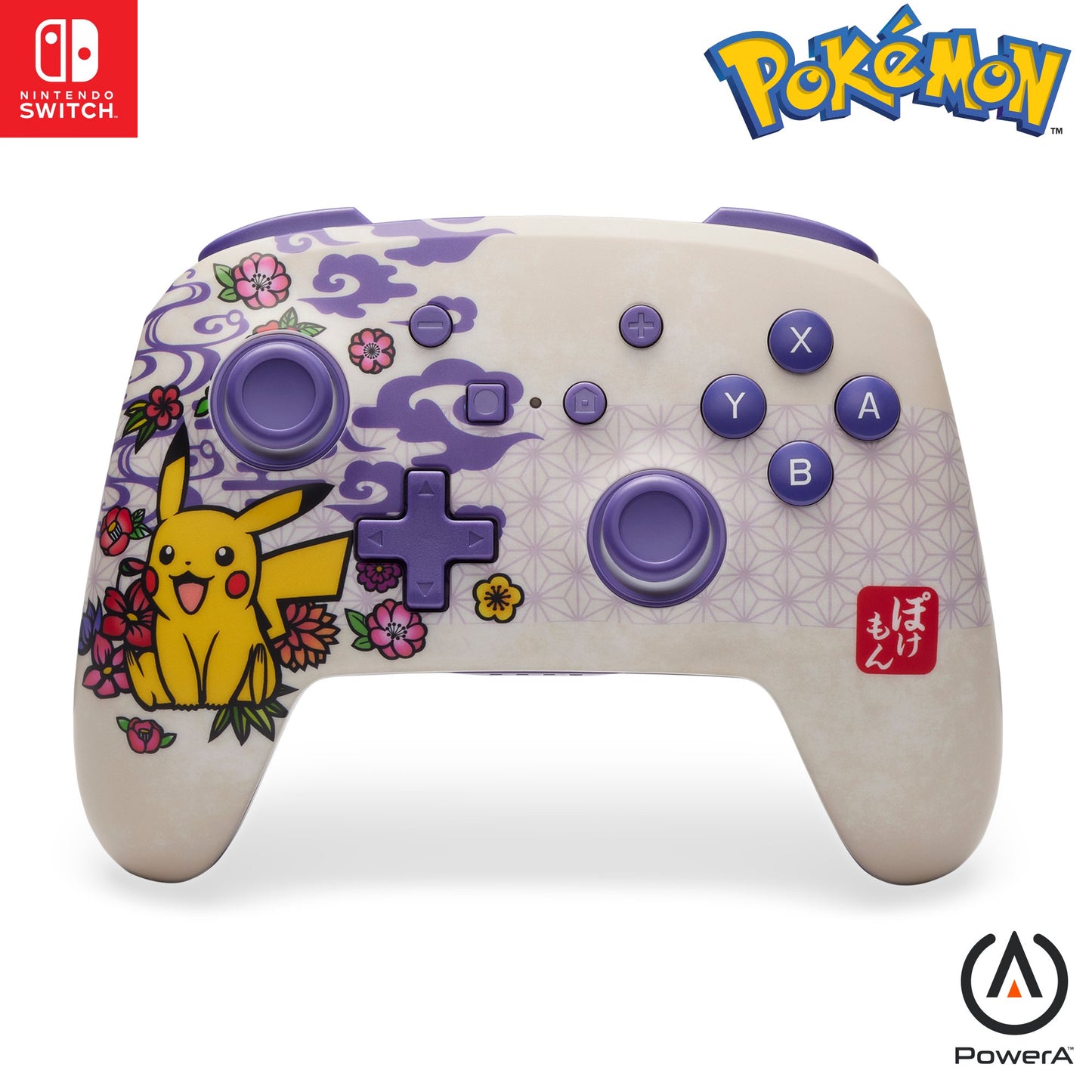 Control Inalambrico Nintendo Switch Pikachu Blossom PowerA