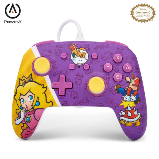 Control Nintendo Switch Princess Peach Battle PowerA