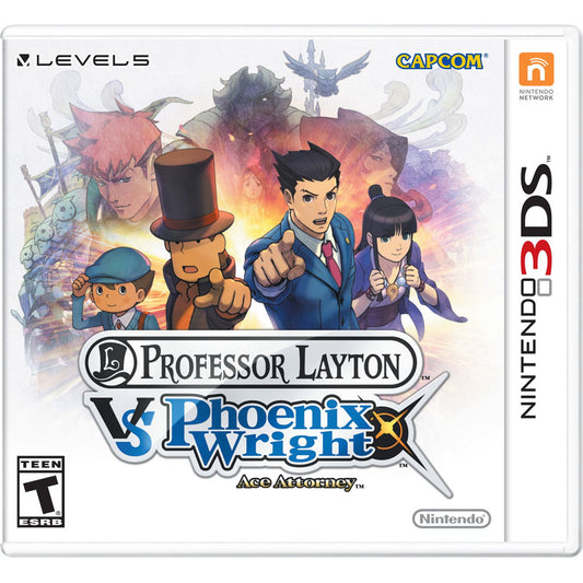 (USADO) Professor Layton Vs. Phoenix Wright: Ace Attorney 3DS