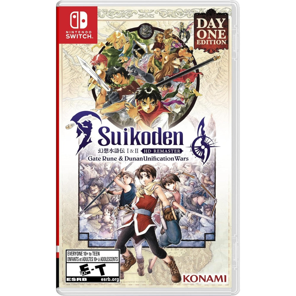 Suikoden I & II HD Remastered Day One Edition NSW