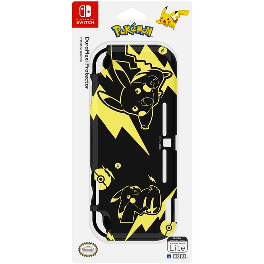 Carcasa protectora Pikachu Black Gold para Nintendo Switch Lite