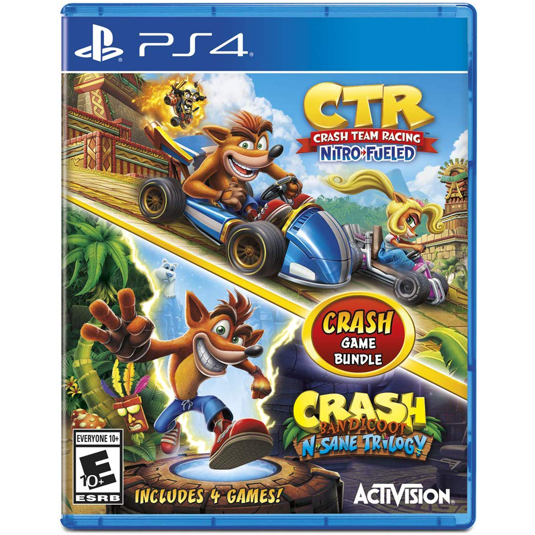 Crash Pack 4 Juegos Completos PS4