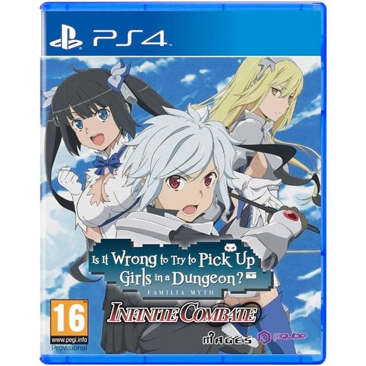 Is It Wrong to Try to Pick Up Girls in a Dungeon? Infinite Combate PS4 (Euro Import)