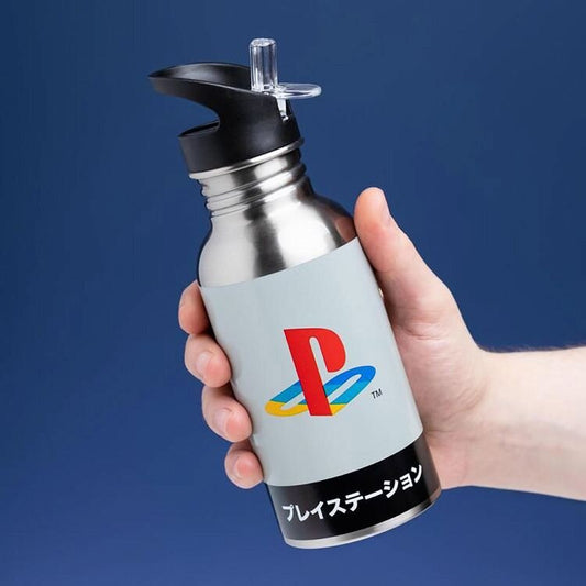 Botella Playstation con bombilla