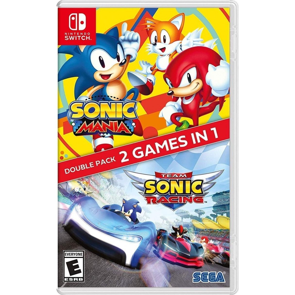 Sonic Mania + Sonic Team Racing NSW