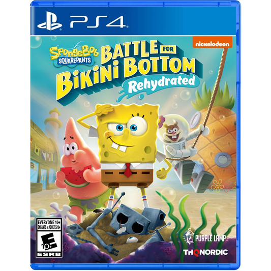 Spongebob Squarepants Battle For Bikini Bottom Rehydrated PS4