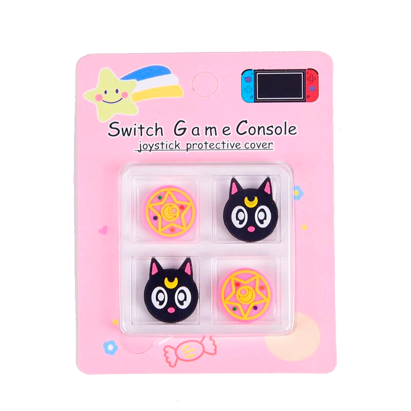 Set 4 Protectores de Análogo para Joy-Con Sailor Moon