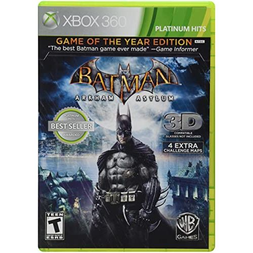 Batman Arkham Asylum Game of the Year XBOX 360