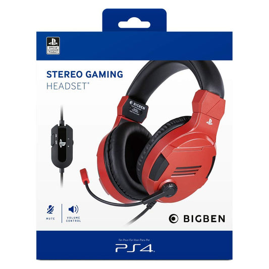 Headset Red BIGBEN oficial Playstation