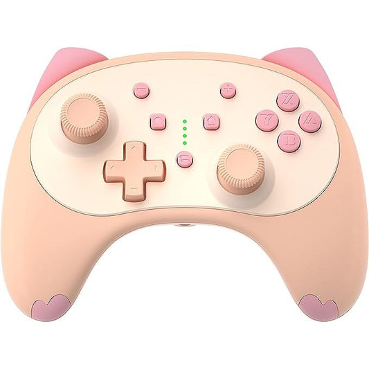 Pro Controller Cat Edition para Nintendo Switch PINK