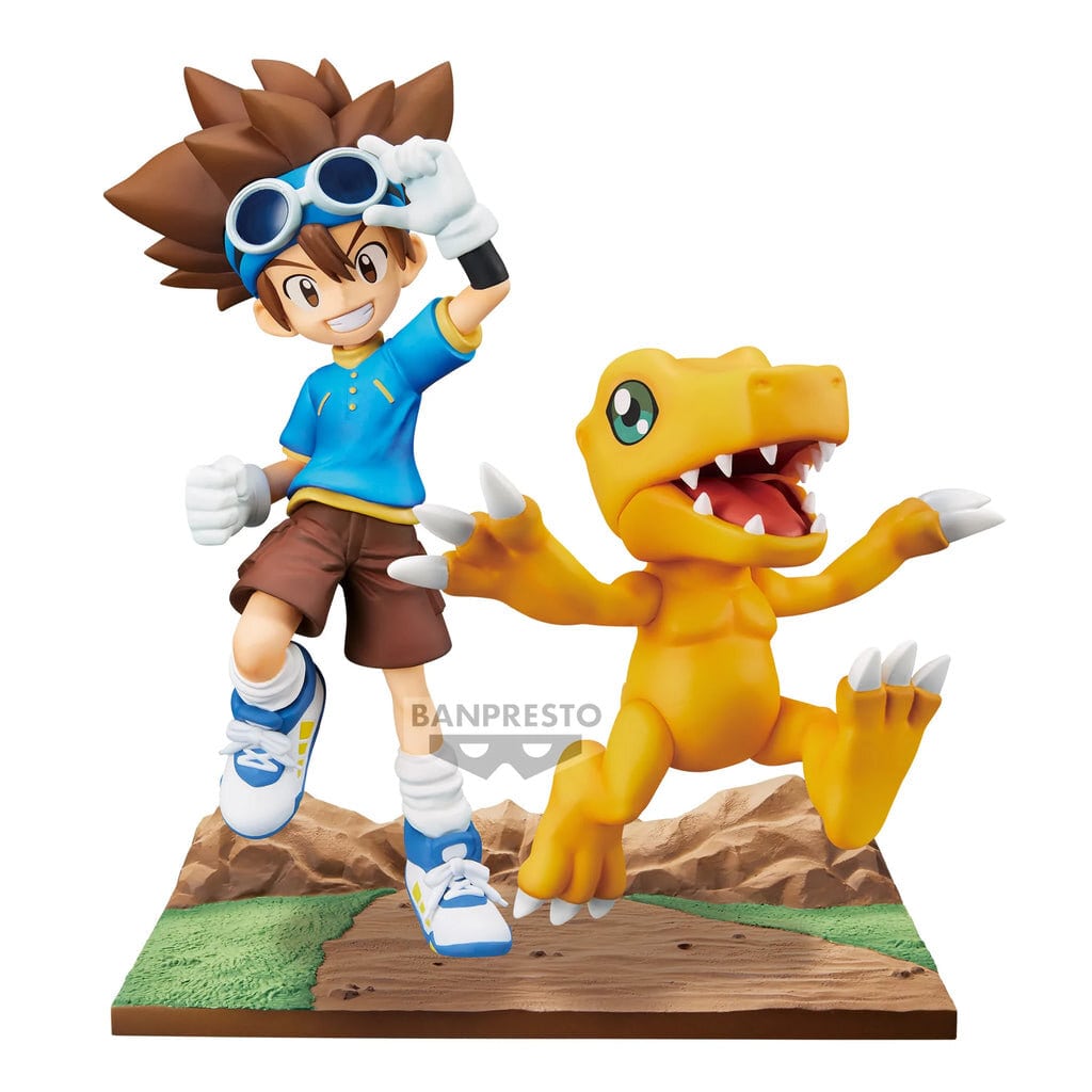 Figura Digimon Adventure Taichi y Agumon