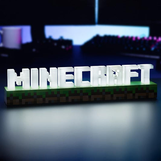 Lampara Minecraft Logo Oficial