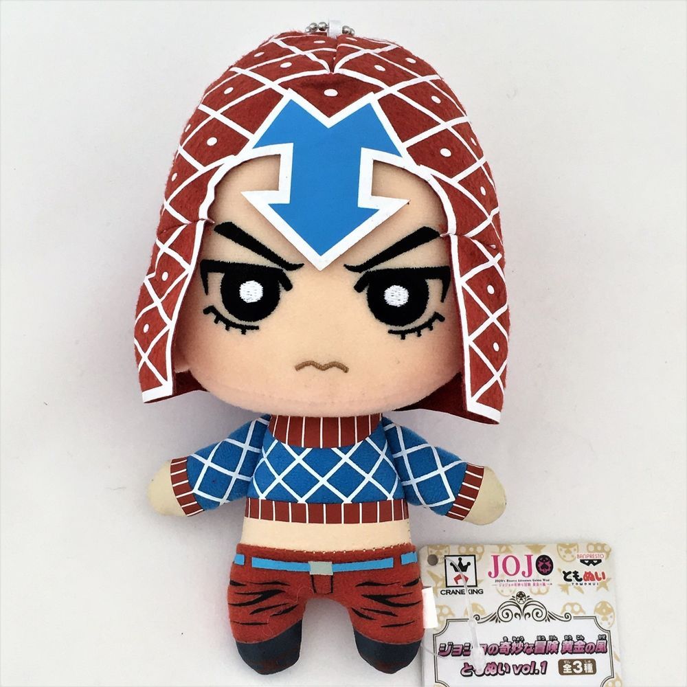 Peluche 15cm Jojo's Bizarre Adventure Guido Mista