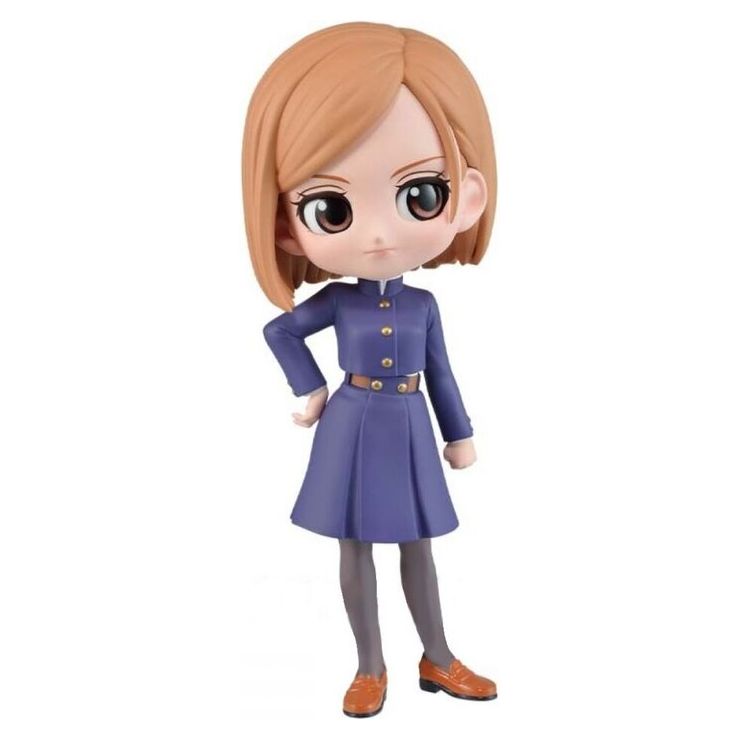 BANPRESTO JUJUTSU KAISEN Q POSKET - Figura Kugisaki Nobara 13 Cm - Colore Normale PVC Ufficiale
