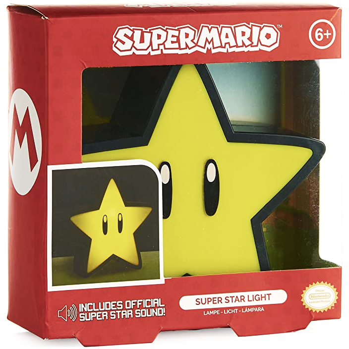 Lampara Super Star oficial con sonido – 8 BITS
