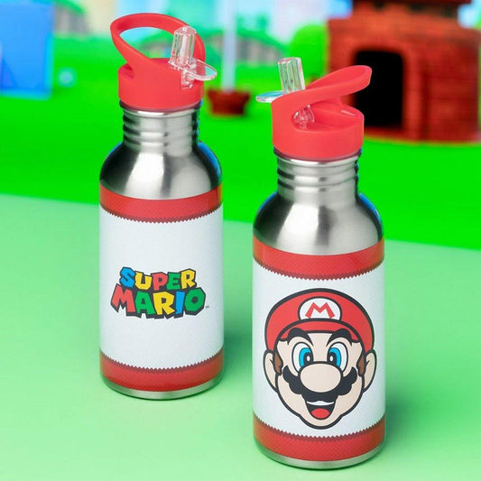 Botella Super Mario con Bombilla
